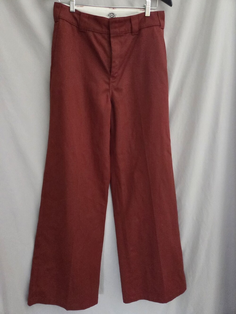 Dickies Rust Wide-Leg Casual Pants